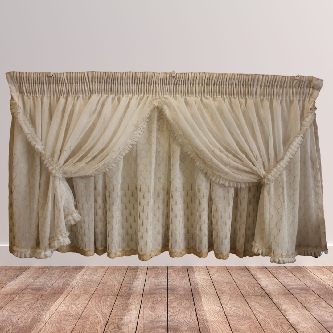 Raindrop Kitchen Curtain - Image 2