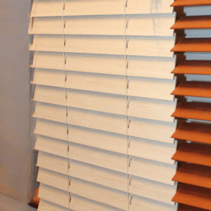 White - Wooden Blind