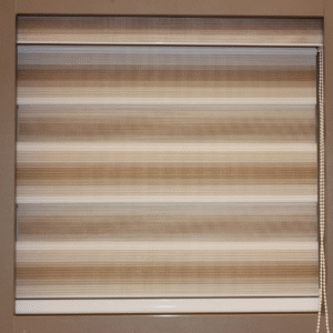 Camel Woven - Zebra Blind