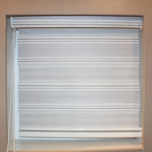 Silver - Zebra Blind