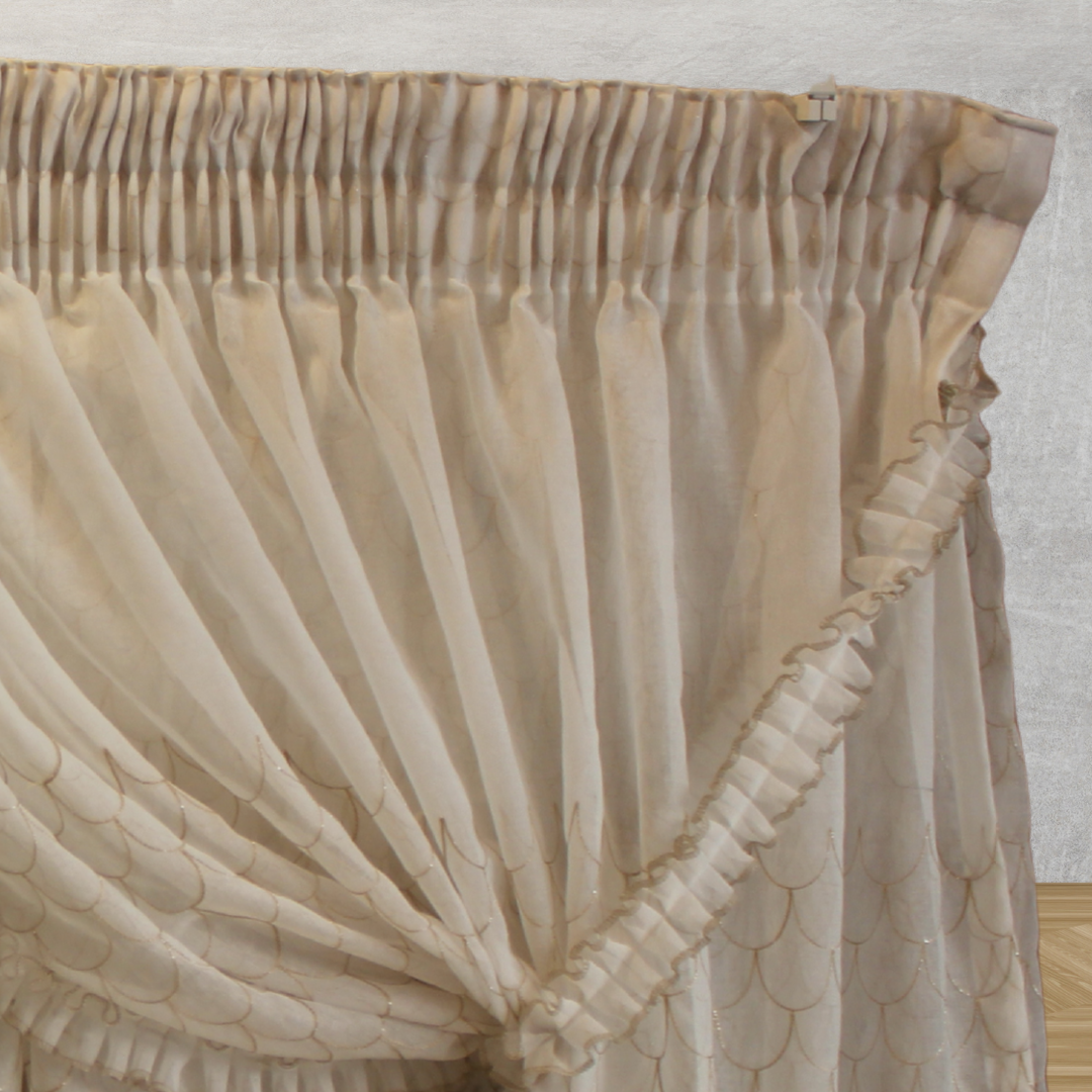 Raindrop Kitchen Curtain - Image 3
