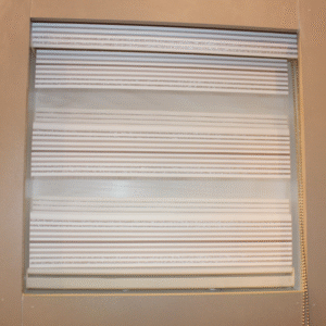 Brown Silver - Zebra Blind